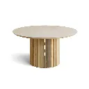 Amato - 08-000722 - dining table D150 - teak natural smooth ceramic chianca 12mm v2 - ST3D_medium.webp