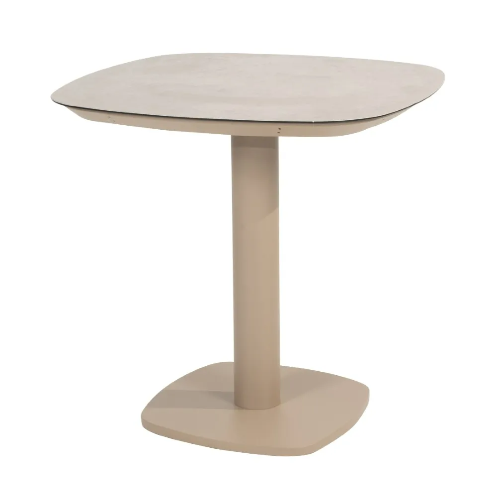 [TU91647] Manolo Table Bistro 75x75cm - Latte | Taste 4SO