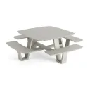 Squadro Table Picnic - 229x229cm | Jati Kebon