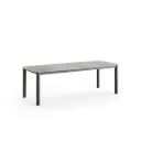 Benoa Dining Table 240x100cm - Alu Frame/Keramiek Blad | Jati Kebon